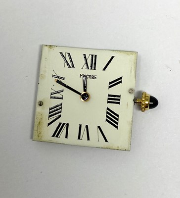 Lot 536 - MCCABE MCCARTY: GOLD WRISTWATCH, CIRCA 1985