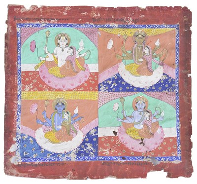 Lot 166 - FOUR FORMS OF VISHNU