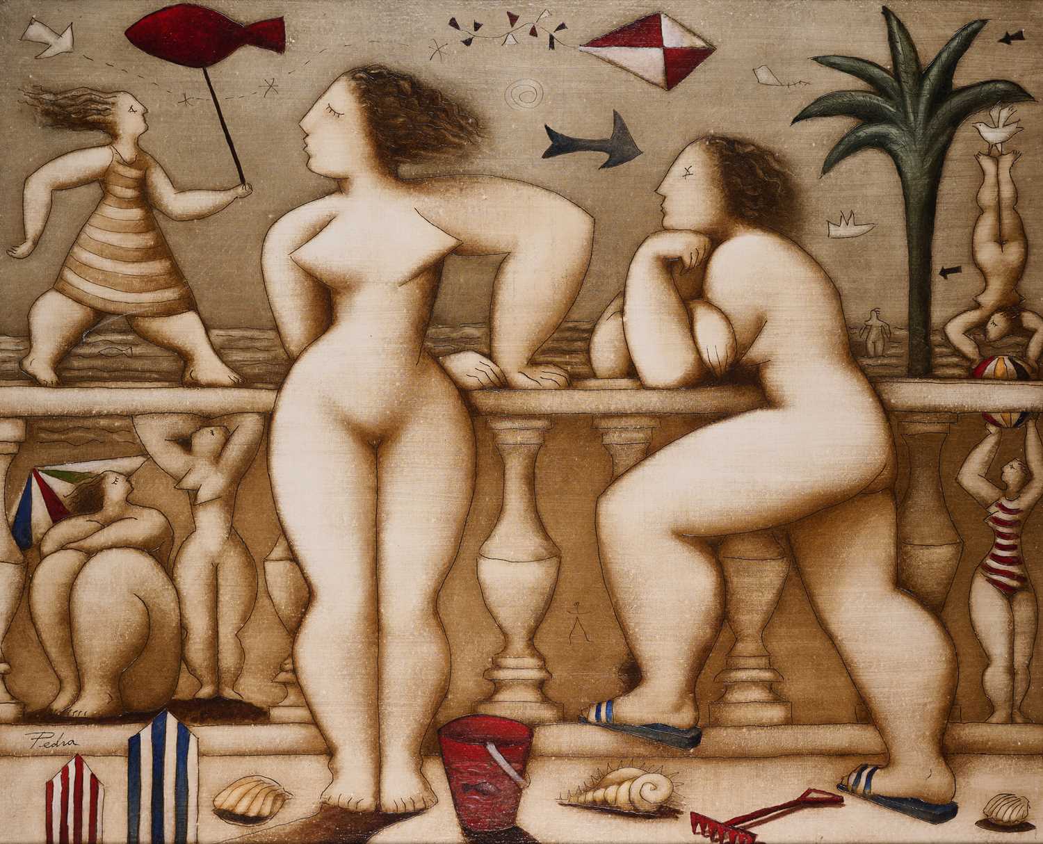 Lot 688 - VICTOR PEDRA (SPANISH B.1955)