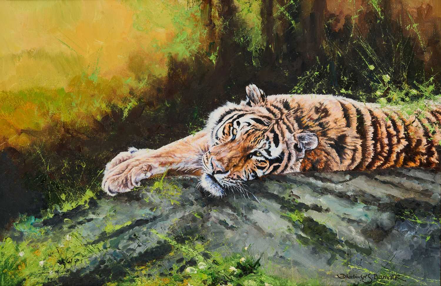 Lot 682 - DHARBINDER SINGH BAMRAH (KENYAN 1965-2007)
