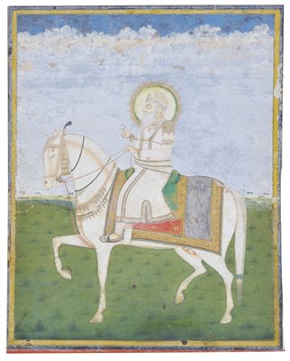 Lot 170 - â€¡A PORTRAIT OF A SIKH RULER