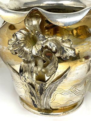 Lot 120 - A LARGE 'RUSSIAN ART NOUVEAU' STYLE WINE COOLER, 20TH CENTURY