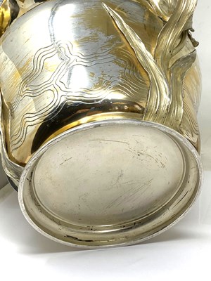 Lot 120 - A LARGE 'RUSSIAN ART NOUVEAU' STYLE WINE COOLER, 20TH CENTURY