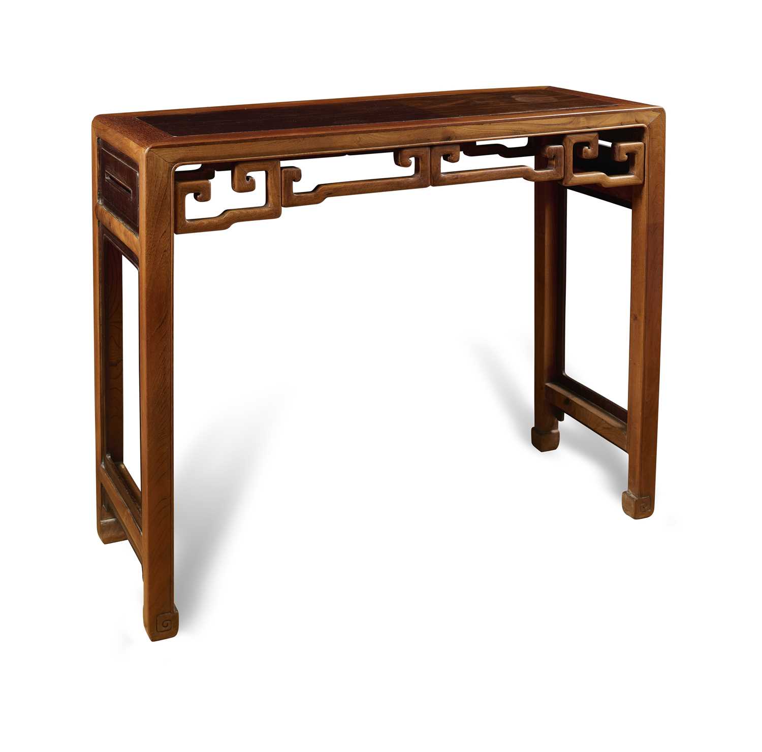 Lot 130 - A CHINESE RECTANGULAR TABLE