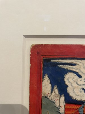 Lot 160 - A GROUP OF FIVE HINDU TANTRIC PAINTINGS, NEPAL, 19TH CENTURY