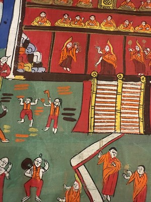 Lot 160 - A GROUP OF FIVE HINDU TANTRIC PAINTINGS, NEPAL, 19TH CENTURY