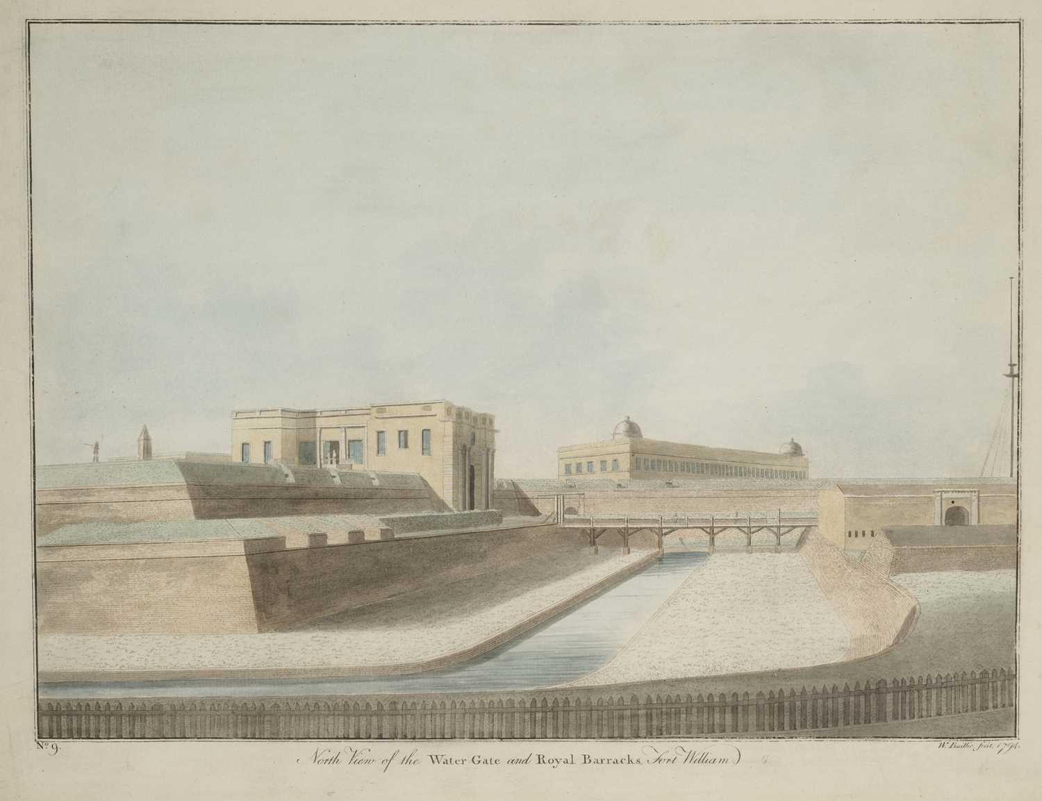 Lot 44 - BAILLIE, WILLIAM (1752/3-1799), THREE PRINTS FROM 'VIEWS OF CALCUTTA', CALCUTTA, 1794