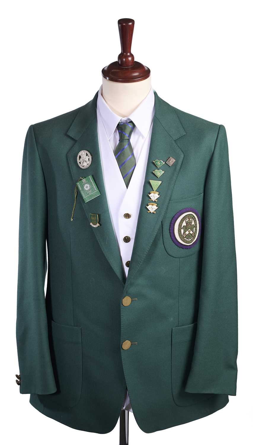 Lot 17 - A CONTEMPORARY ROYAL TOXOPHILITE SOCIETY UNIFORM