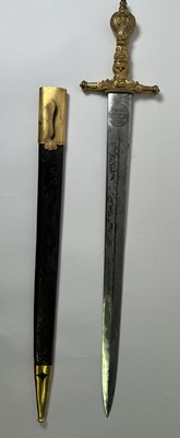 Lot 8 - A ROYAL COMPANY OF ARCHERS CAP, COAT, AND SWORD, 20TH CENTURY