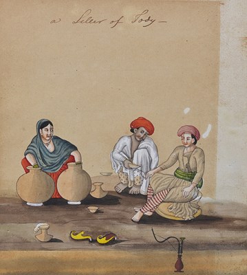 Lot 186 - INDIAN CHARACTERS AND TRADESMEN