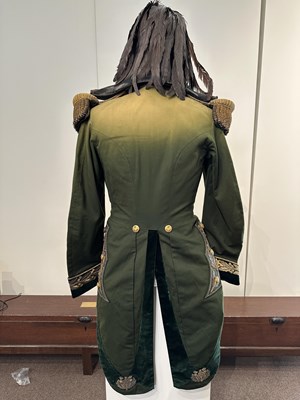 Lot 5 - THE UNIFORM OF LIEUTENANT COLONEL WARRENDER, ROYAL COMPANY OF ARCHERS