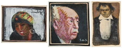 Lot 374 - SEIF WANLY (EGYPTIAN 1906-1979) / ADHAM WANLY (EGYPTIAN 1908-1959)