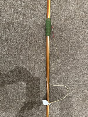 Lot 32 - TWO ALDRED LONGBOWS OWNED BY KENNETH AND MARGOT WEBB, FOUNDERS OF THE BRITISH LONGBOW SOCIETY