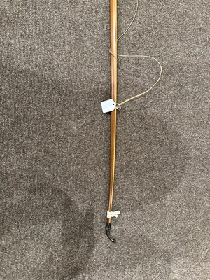 Lot 32 - TWO ALDRED LONGBOWS OWNED BY KENNETH AND MARGOT WEBB, FOUNDERS OF THE BRITISH LONGBOW SOCIETY