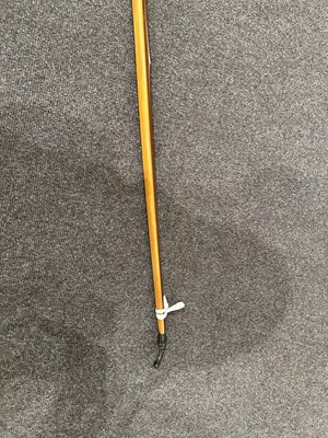 Lot 32 - TWO ALDRED LONGBOWS OWNED BY KENNETH AND MARGOT WEBB, FOUNDERS OF THE BRITISH LONGBOW SOCIETY