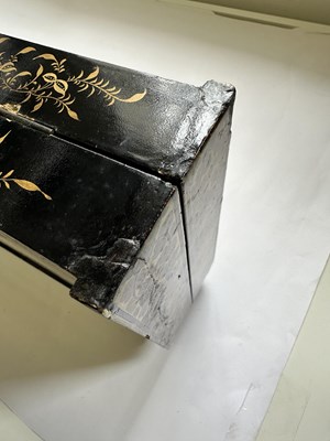 Lot 35 - A CHINESE EXPORT LACQUER FOLDING GAMES BOARD, QING DYNASTY, MID 19TH CENTURY