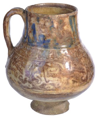 Lot 209 - A RAQQA LUSTRE JUG