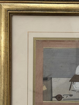 Lot 74 - A DEPICTION OF A JEWELLER, PUNJAB, NORTH INDIA, SECOND HALF 19TH CENTURY