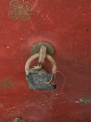 Lot 565 - THREE INDIAN HIDE SHIELDS (DHAL), 19TH CENTURY