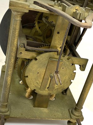 Lot 107 - A BRASS LANTERN CLOCK, WILLIAM RAYMENT, STOWMARKET, 1ST HALF 18TH CENTURY