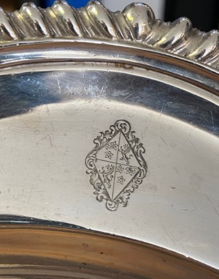 Lot 194 - A SET OF TEN VICTORIAN SILVER SOUP PLATES, EDWARD BARNARD & SONS FOR RETAIL BY A.B. SAVORY & SONS, LONDON, 1850-56
