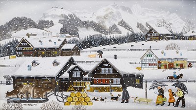 Lot 67 - ALBERT MANSER (SWISS 1937-2011)