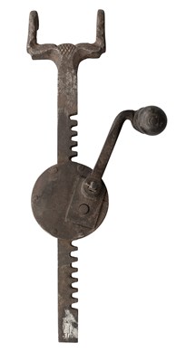 Lot 343 - A CRANEQUIN FOR A CROSSBOW, PROBABALY GERMAN 17TH CENTURY