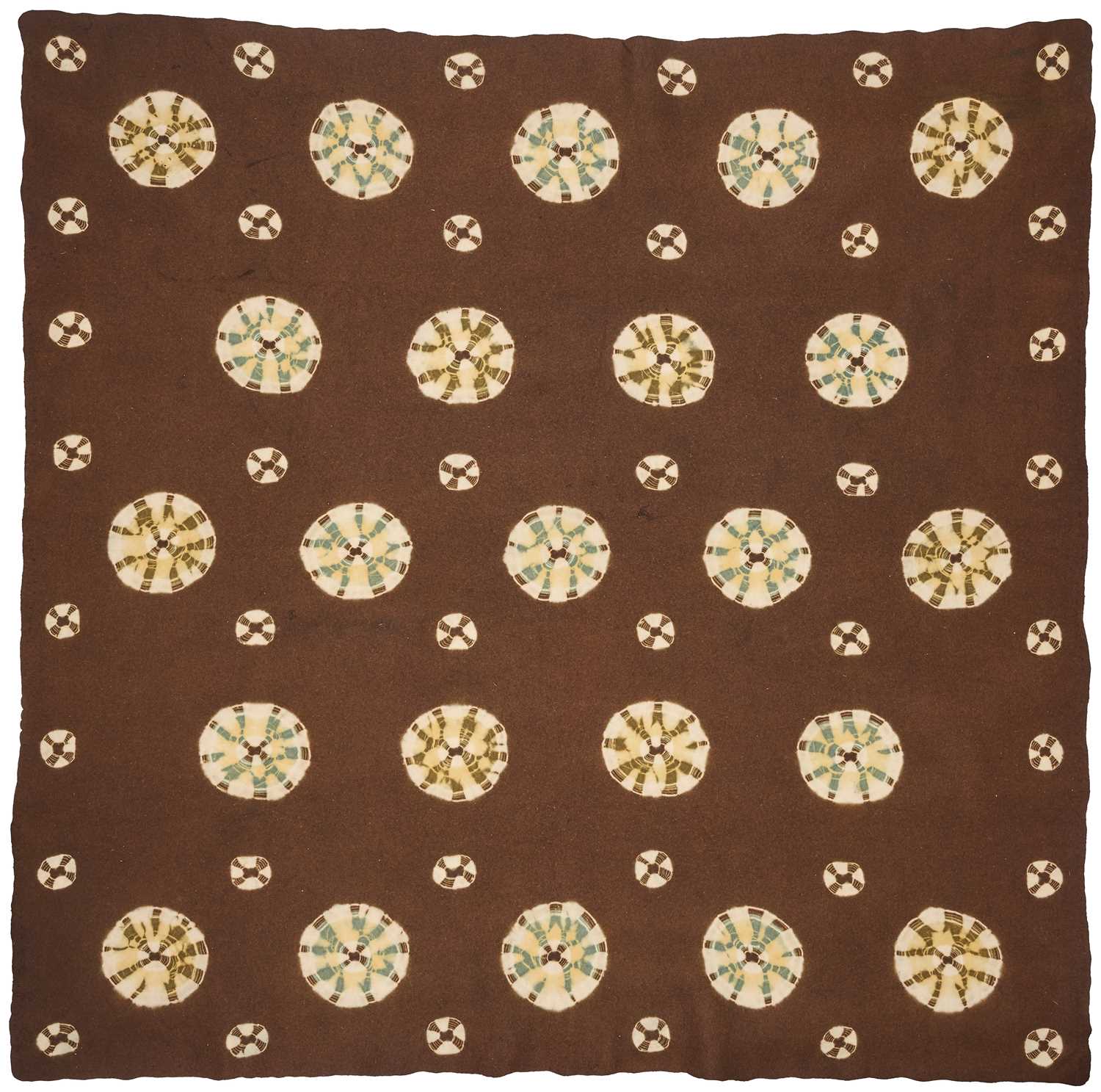 Lot 49 - A MONGOLIAN FELTED WOOL MOSEN FOR THE JAPANESE MARKET, LATE 19TH CENTURY