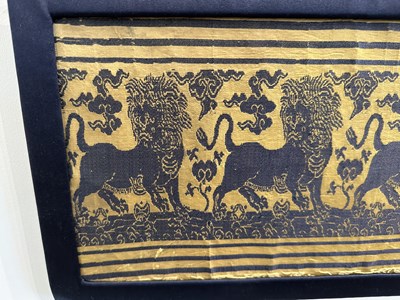 Lot 46 - A CHINESE SILK BROCADE, MING DYNASTY, 15TH CENTURY