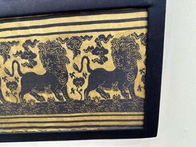 Lot 46 - A CHINESE SILK BROCADE, MING DYNASTY, 15TH CENTURY