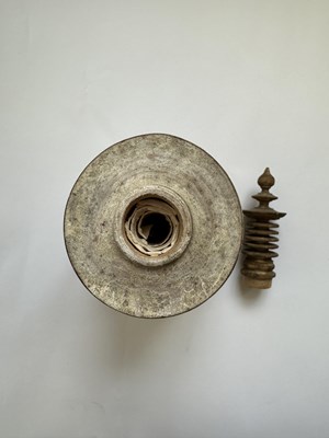 Lot 158 - A JAPANESE CYPRUS WOOD PAGODA FROM THE SET OF 'ONE MILLION PAGODAS'