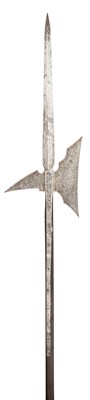 Lot 281 - A HALBERD IN 18TH CENTURY STYLE