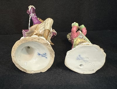 Lot 13 - A GROUP OF NINE MEISSEN MONKEY BAND (AFFENKAPELLE) FIGURES, MID 19TH CENTURY