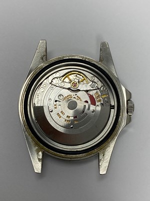 Lot 518 - ROLEX, GMT MASTER II, REF.16710: GENTLEMAN'S STAINLESS STEEL BRACELET WATCH, CIRCA 1994
