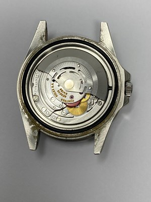 Lot 518 - ROLEX, GMT MASTER II, REF.16710: GENTLEMAN'S STAINLESS STEEL BRACELET WATCH, CIRCA 1994