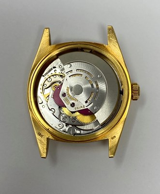 Lot 512 - ROLEX, OYSTER PERPETUAL DAY-DATE, REF.1807: GENTLEMAN'S GOLD BRACELET WATCH, CIRCA 1974