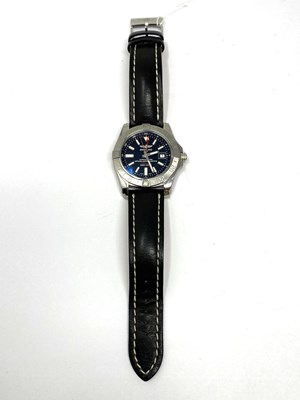 Lot 517 - BREITLING, AVENGER II GMT, REF. A32390: GENTLEMAN'S STAINLESS STEEL WRISTWATCH, CIRCA 2015
