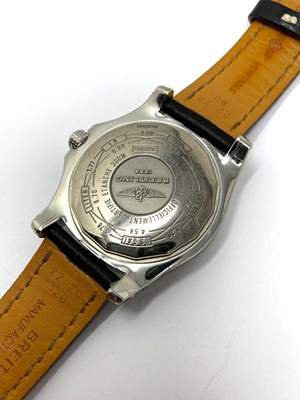 Lot 517 - BREITLING, AVENGER II GMT, REF. A32390: GENTLEMAN'S STAINLESS STEEL WRISTWATCH, CIRCA 2015