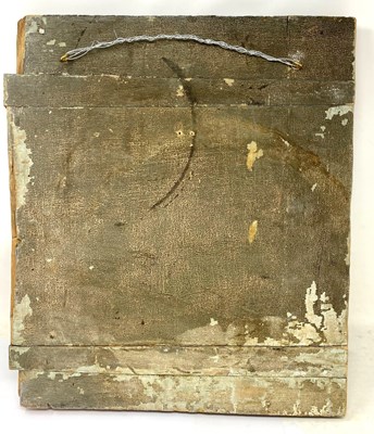 Lot 40 - AN ICON OF THE CRUCIFIXION, RUSSIAN, 18TH CENTURY