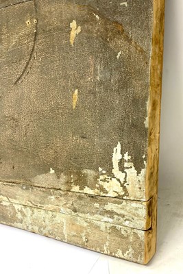 Lot 40 - AN ICON OF THE CRUCIFIXION, RUSSIAN, 18TH CENTURY