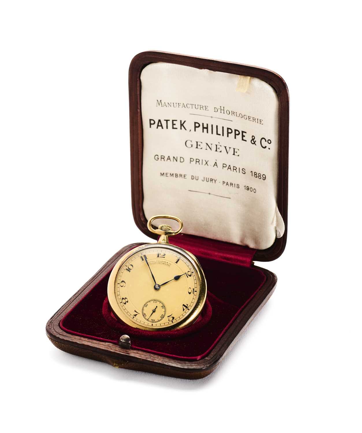 Lot 510 - PATEK PHILIPPE: SWISS GOLD POCKET WATCH, GENEVA, CIRCA 1922