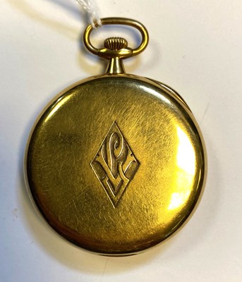 Lot 510 - PATEK PHILIPPE: SWISS GOLD POCKET WATCH, GENEVA, CIRCA 1922