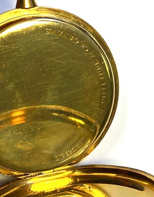 Lot 510 - PATEK PHILIPPE: SWISS GOLD POCKET WATCH, GENEVA, CIRCA 1922