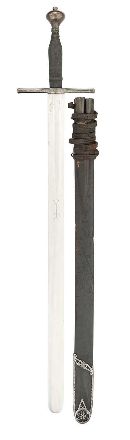Lot 134 - A VERY FINE GERMAN EXECUTIONER’S SWORD, DATED 1569