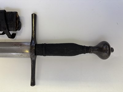 Lot 134 - A VERY FINE GERMAN EXECUTIONER’S SWORD, DATED 1569