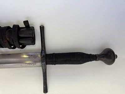 Lot 134 - A VERY FINE GERMAN EXECUTIONER’S SWORD, DATED 1569