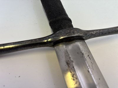 Lot 134 - A VERY FINE GERMAN EXECUTIONER’S SWORD, DATED 1569