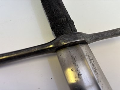Lot 134 - A VERY FINE GERMAN EXECUTIONER’S SWORD, DATED 1569