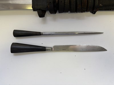 Lot 134 - A VERY FINE GERMAN EXECUTIONER’S SWORD, DATED 1569