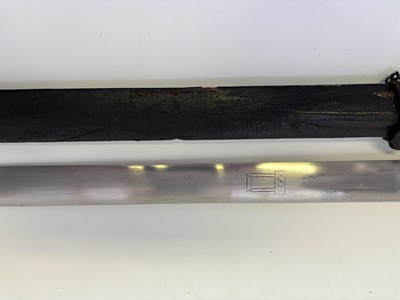 Lot 134 - A VERY FINE GERMAN EXECUTIONER’S SWORD, DATED 1569